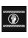 Modern MDF Wall Art Black/White 30x30cm