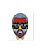 Kanye West Pop Art Wall Art Painting Multicolour 30 x 30centimeter