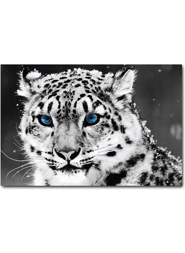 Leopard Printed Wall Art Multicolour 40x60cm