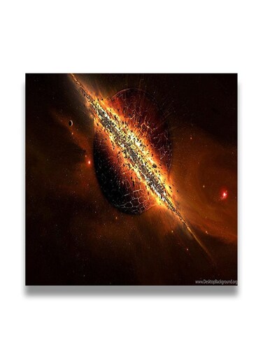 Decorative MDF Wall Art Painting Multicolour 30 x 30cm
