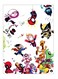 Printed Decorative Wall Art Plate Multicolour 20cm