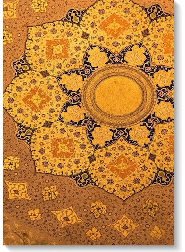 Engraving Wall Art Multicolour 40x60cm