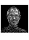 Steve Jobs Themed Printed MDF Wall Art Black/White 30x30cm