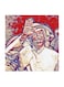 Abdallah Al Rowaished MDF Wall Art Multicolour 30x30cm