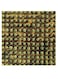 Palm Seed Printed Wall Art Green/Yellow 30x30cm