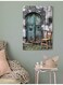 Old House Wall Art Multicolour 40x60cm