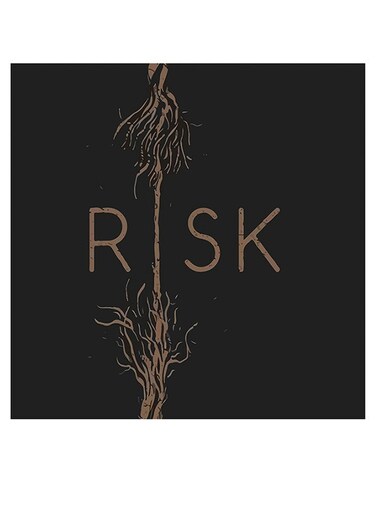 Rick Themed Wall Art Black/Brown 30x30cm