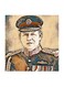 King Abdullah of Jordan MDF Wall Art Multicolour 30x30cm