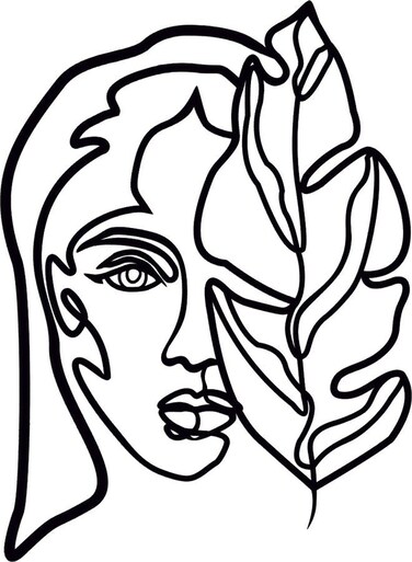 Wall Art Black 20cm
