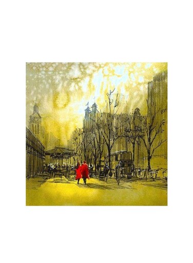 Couple Love Mdf Wall Art Multicolour 30x30centimeter