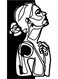 Wall Art Black 20cm
