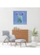 English Letters X MDF Wall Art Multicolour 30 X 30cm