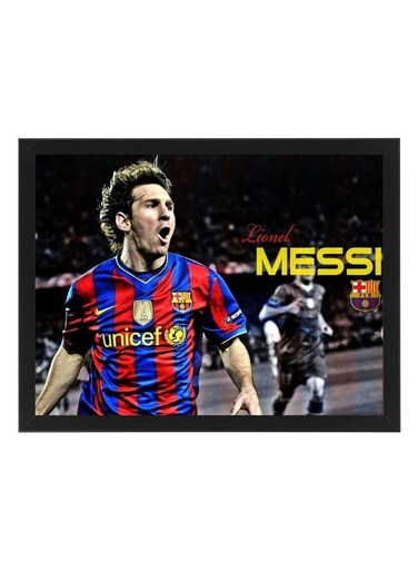 Digital Wall Art Poster Frame Lionel Messi 21X30 cm