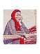 Hayat Al Fahad MDF Wall Art Multicolour 30x30cm