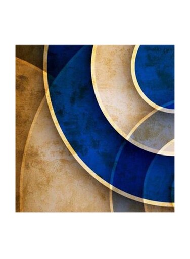 Decorative MDF Wall Art Multicolour 30x30centimeter