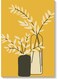 Decorative Wall Art Painting Yellow/Black/Beige 40x60cm