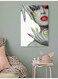 Woman Manicure Wall Art Multicolour 40x60cm