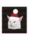 Woman Yelling At Cat MDF Wall Art Black/White/Green 30x30centimeter