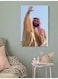 Prince Mohammed Bin Salman Wall Art Multicolour 40x60cm