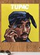 2Pac Printed Wall Art Yellow/Brown/Black 30x30cm