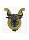 Taurus Sign MDF Wall Art Multicolour 30x30cm