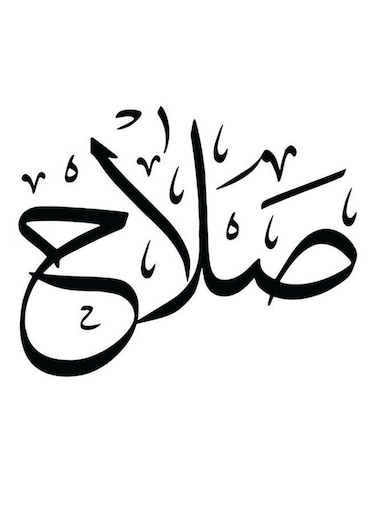 Salah Wooden MDF Wall Art Multicolour