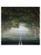 Road Themed Wall Art Green/Brown/Grey 30x30cm