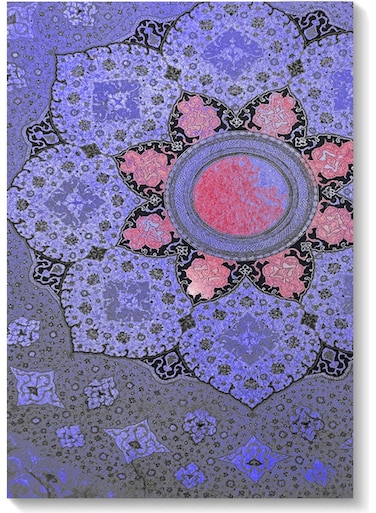 Engraving Wall Art Multicolour 40x60cm