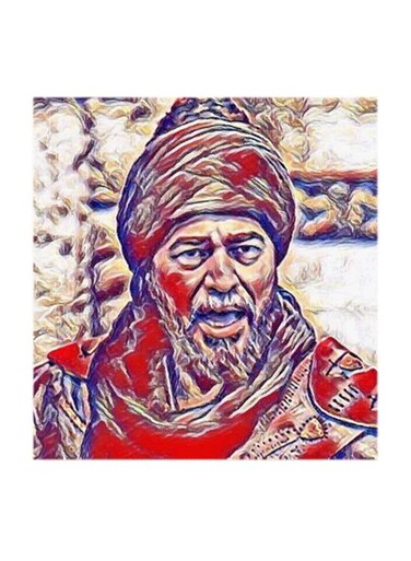 Ertugrul MDF Wall Art Multicolour 30x30centimeter