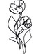 Wall Art Black 20cm