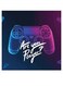 PlayStation Themed Wall Art Blue/Pink/White 30x30cm