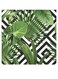 Plant Themed Wall Art Green/Black/White 30x30cm