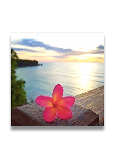 Decorative MDF Wall Art Painting Multicolour 30 x 30cm