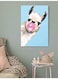 The llama Wall Art Painting Multicolour 40x60cm