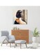 The Woman MDF Wall Art Multicolour 30 X 30cm