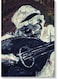 Talal Maddah Wall Art Multicolour 40x60cm