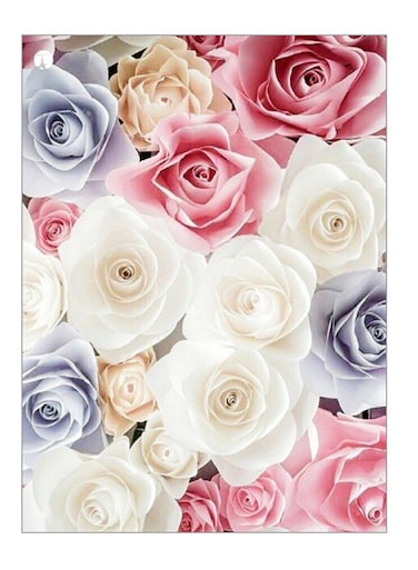 Printed Decorative Wall Art Plate Multicolour 20cm