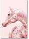Horse Wall Art Multicolour 40x60cm