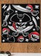 The Pirate Themed Wall Art Black/White/Red 30x30cm