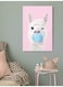 The llama Wall Art Painting Multicolour 40x60cm