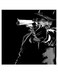 Game Themed Printed MDF Wall Art Black/Grey/White 30x30cm