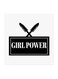 Makeup is Girl Power MDF Wall Art Multicolour 30x30centimeter