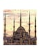 Sultan Ahmed Mosque MDF Wall Art Multicolour 30x30centimeter