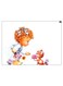 Printed Decorative Wall Art Plate Multicolour 20cm
