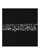 Arabic Quote MDF Wall Art Black/White 30x30centimeter