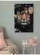 Tiger Printed Wall Art Brown/Beige/Green 40x60cm