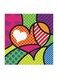 Love MDF Wall Art Multicolour 30x30centimeter