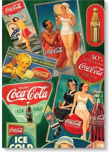 Coca Cola Wall Art Multicolour 40x60cm
