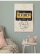 Fairoz Cassette Wall Art Multicolour 40 x 60cm