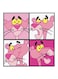 The Pink Panther MDF Wall Art Pink/Yellow/Black 30x30centimeter